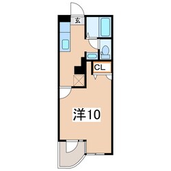 郡山富田駅 徒歩23分 2階の物件間取画像